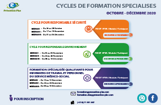 Cycle formation professionnelle en Tunisie