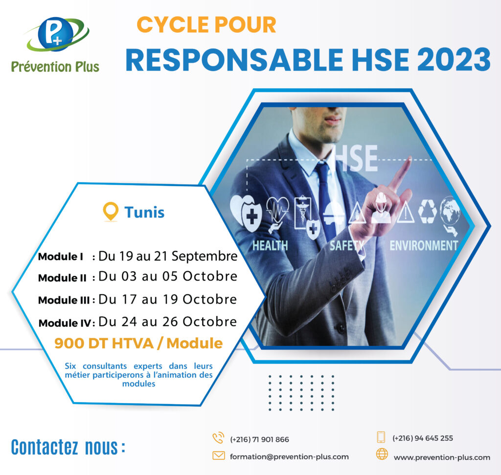 Cycle pour responsable HSE