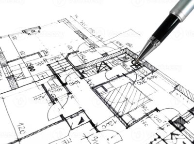 Création d'un plan architecte