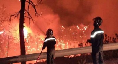 Incendie à Tunis